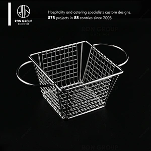 Wholesale Restaurant Stainless Steel Small French Fry Basket