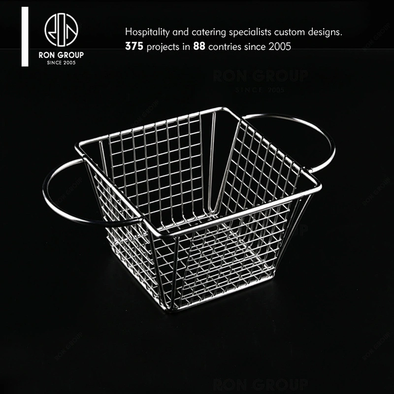 Wholesale Restaurant Stainless Steel Small French Fry Basket