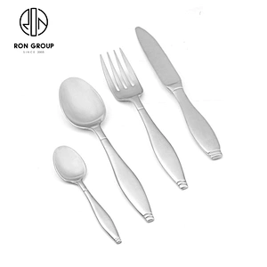 Western Style Stainless Steel Plated Restaurant Wedding Tableware Party