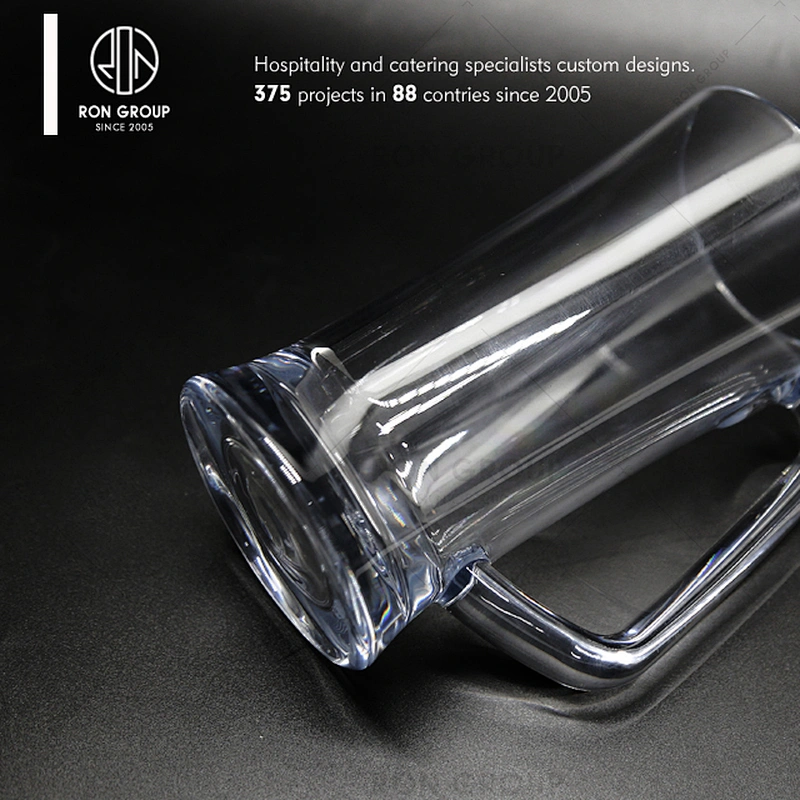 Wholesale restaurant party food grade hard transparent plastic beer cup