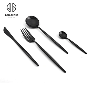 Wholesale Restaurant Stainless Steel Luxury Tableware Quality Cutlery Set