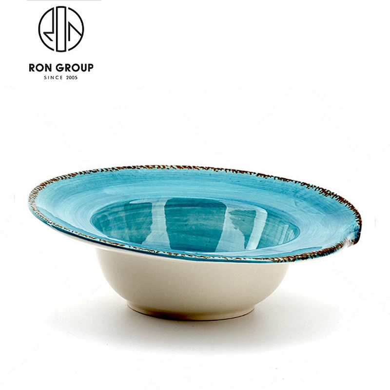 Wholesale Modern Ceramic 10 Inch Custom Color Ramen Bowl
