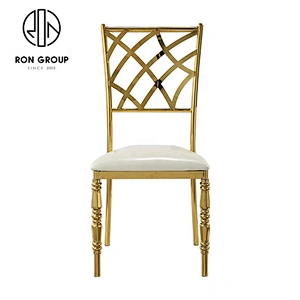 Industrial Dining Stylish Stainless Steel Round Back Dining Chair
