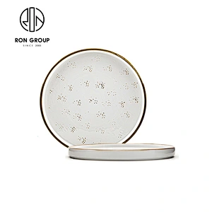 Wholesale High Quality Restaurant White Dinner Plate Porcelain Dinnerware