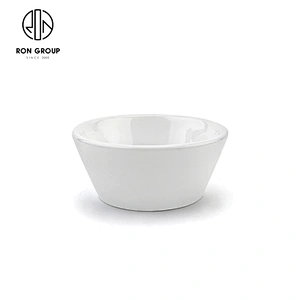 Restaurant Household Cereal Oatmeal Serving Salad Bowls Round Porcelain Dinner Bowl