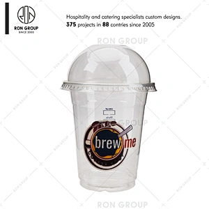 Restaurant supplier custom food grade disposable plastic cups with logo