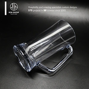 Wholesale restaurant party food grade hard transparent plastic beer cup