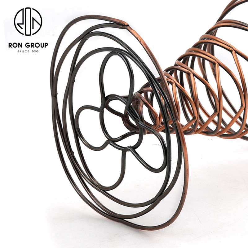 Accept Customization Metal Weave Kitchen Accessories Finger Chips Cone Rack Holder Stand
