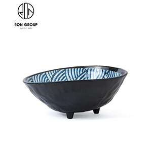 Japanese Restaurant 4.5 Inch Plastic Melamine Rice Bowl