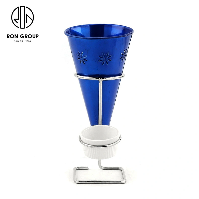 Four Color Fast Food Sevring Basket French Fries Rack Chips Snack Holder
