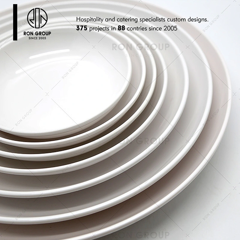High Quality Unbrekble Melamine Dinner Set for Restaurant