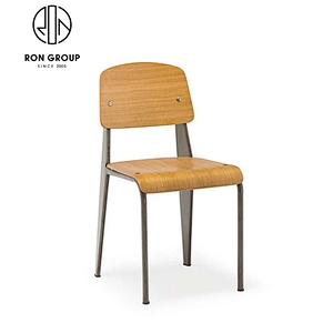 Simple Style Cafe Restaurant Metal Dining Chair