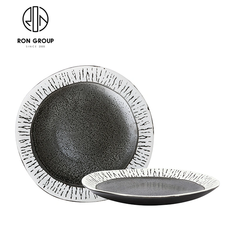 High Quality Restaurant Tableware 9 Inch Round Food Dinner Plate