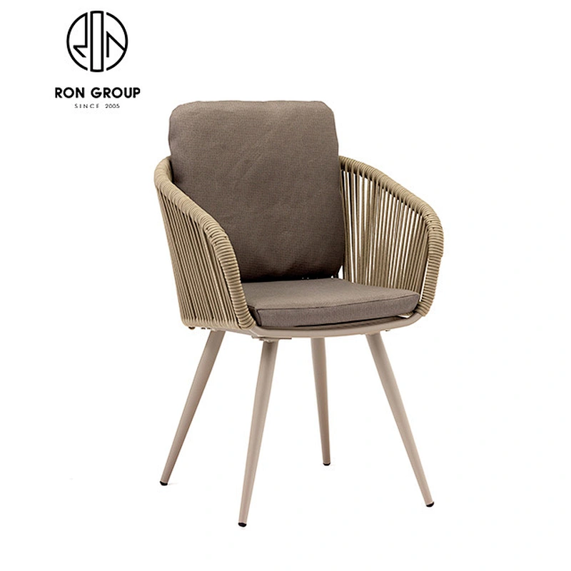 Foshan Restaurant Outdoor Rattan Furniture Dining Chair