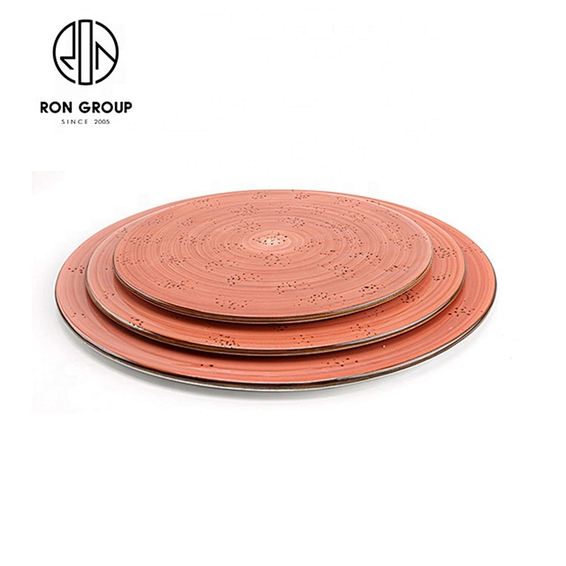 High Quality High End Potable Dinnerware Cheap Round Dinner Plates