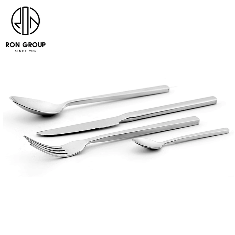 Wholesale Custom Hotel Restaurant Stainless Steel Cutlery Silverware Sets