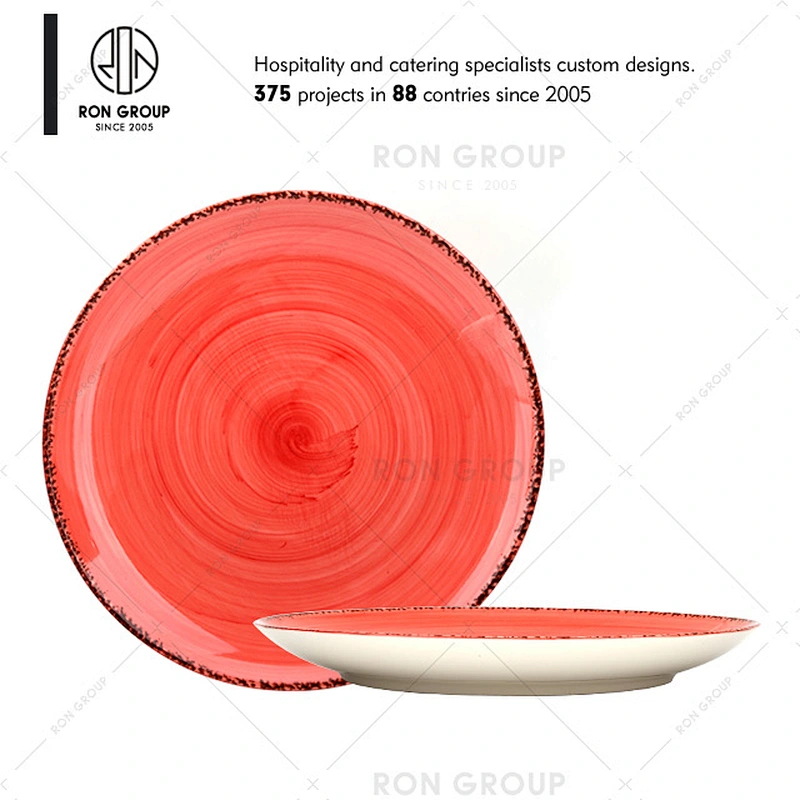 Wholesale Cheap Porcelain Dinner Plate For Restaurant