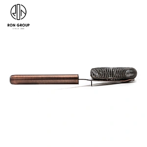 Gold Cocktail Shaker Ice Drink Filter Ice Mesh Strainer Bar Strainer
