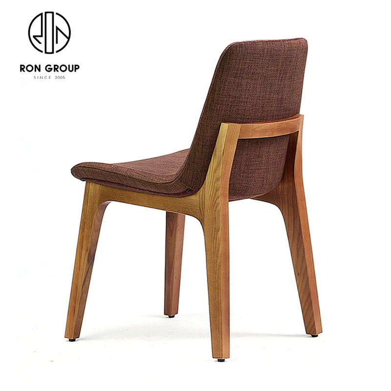 High Back Restaurant Wooden Design Industrial Dining Chair