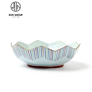 Hot sale exquisite ceramic salad bowls for dinnerware