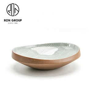Good Quality High End Portable Large Salad Bowl Ceramic