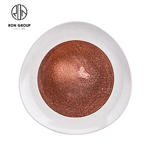 Fambe Pink Rhythm Collection Ceramic Circular Triangle Plate For Restaurant