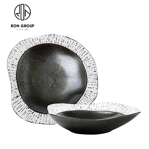 Restaurant Morden Exquisite Dinnerware Special Irregular Dinner Plate