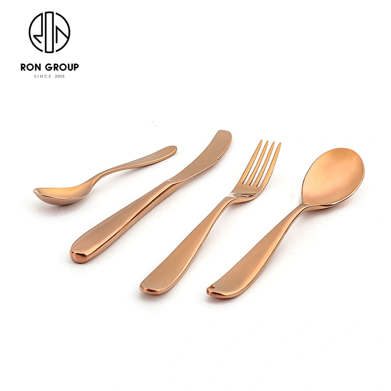Wholesale Western Style Stainless Steel Cutlery Tableware Set For Restaurant