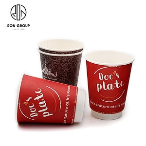 High quality restaurant custom printed coffee paper cup