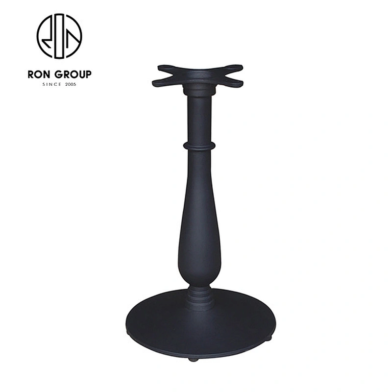 cast iron furniture round shape dining table base for furniture table legs