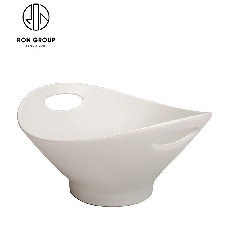 Wholesale Bulk White Ceramic Rectangle Dinner Plates