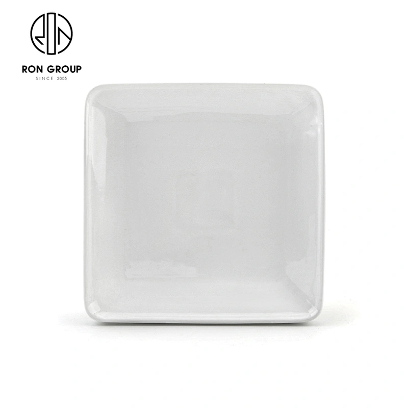 Best Selling Products Dishes Plates Restaurant White Hotel Square Dinner Plates