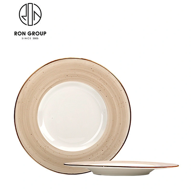 Wholesale Restaurant 10 Inch Colored Ceramic Plate