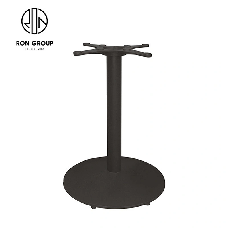 cast iron furniture round shape dining table base for furniture table legs