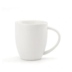 Custom 380ML Handmade Cup Coffee Porcelain Ceramic With Handle