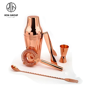 Wholesales 700ml High Quality Bar Tool Copper Cocktail Shaker