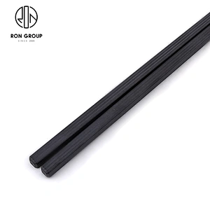 Hot Sale Hotel Restaurant Three-wire Style Black Color Japanese design chopsticks