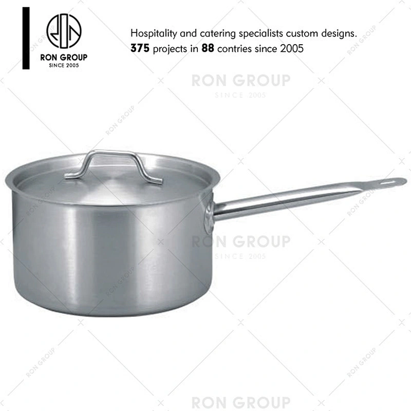 RON Hot Sale Stainless Steel Fry Pan for Restaurant
