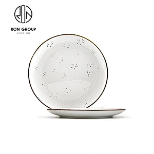 Wholesale Good Quality Restaurant White Ceramic Dinner Plate Dish Set