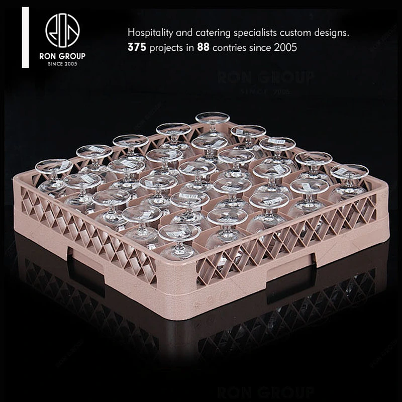 Plastic Wine Glass Cup Rack For Restaurant