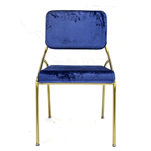 Customized Soft Portable Fabric Hotel Stackable Chair