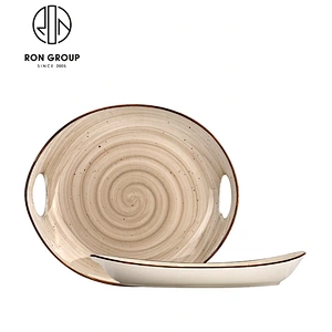 Wholesale Ceramic Cereal Bowl With Double Handle