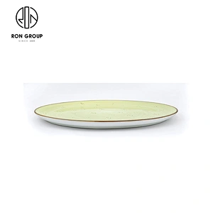 Wholesale Creative Porcelain Round Plate Pizza Steak Food Dinner Plates