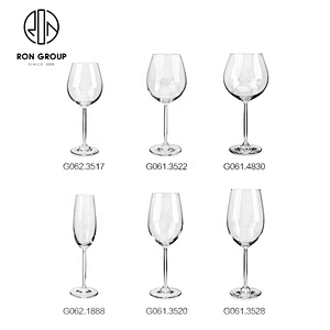 Eco-friendly Unbreakable Clear Transparent Color Food Grade Oem Wine Glass