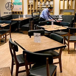 Wholesale Customize Color Coffee Shop Seating Booth Restaurant Sofa