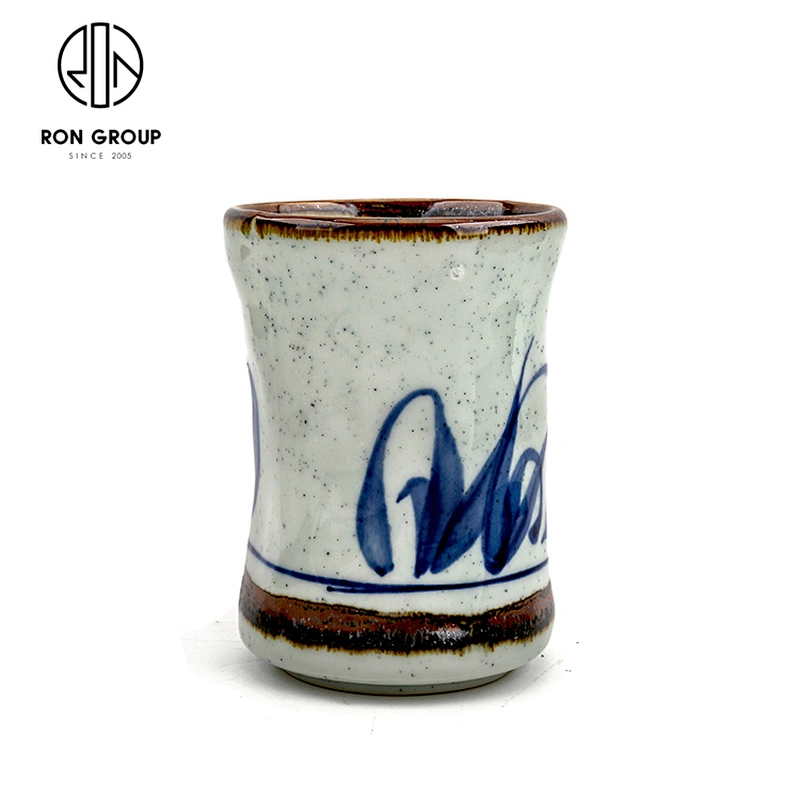 Hot Sale Restaurant Reusable Porcelain Retro Custom Ceramic Coffee Mug