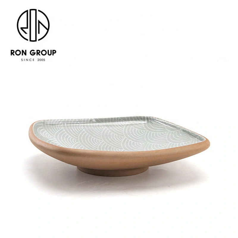 Wholesale Reusable Simple Style Thick Edge Square Shape Bowl