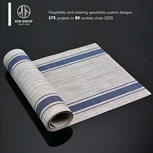 Standard heat resistant restaurant pvc dining table mat
