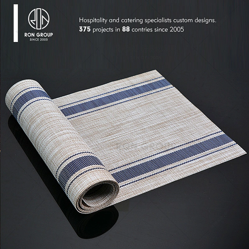 Standard heat resistant restaurant pvc dining table mat