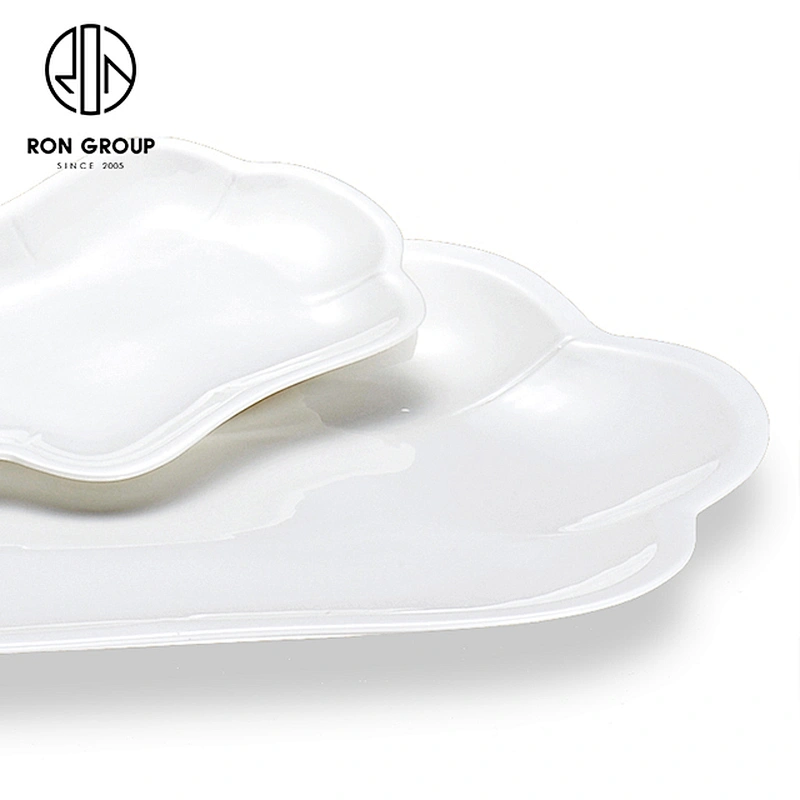Wholesale Direct Selling Restaurant And Hotel Porcelain Noble Dish Plate
